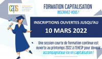 Formation Capitalisation - Session printemps 2022